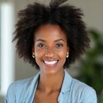 Professional headshot of Sarah Thompson, a calm and supportive mental health counselor.